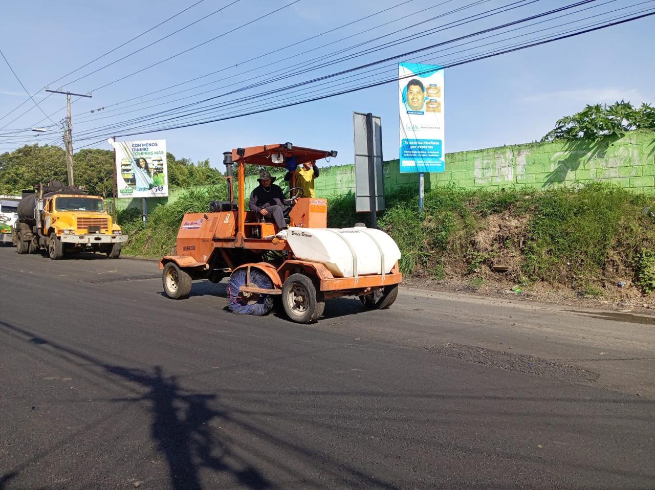 Barrido y limpieza final