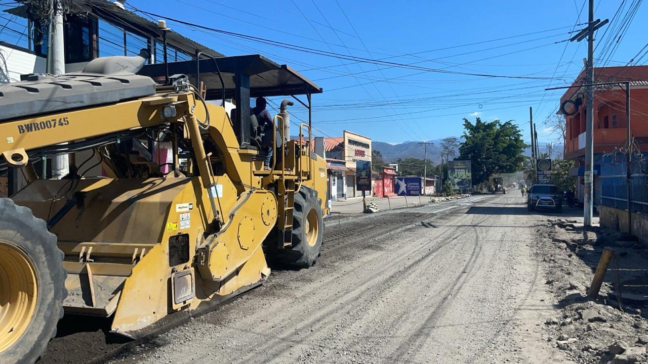 Fresado y reciclaje de pavimento