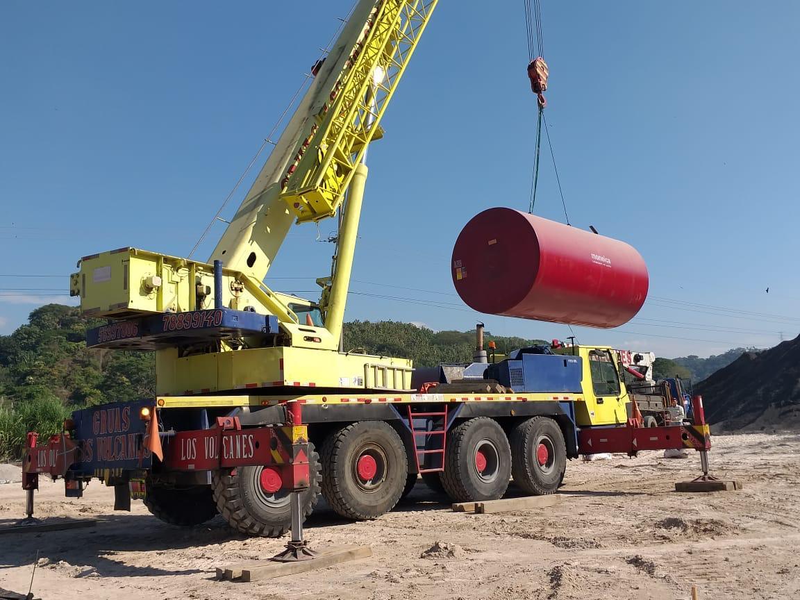 Instalación de tanques Monelca
